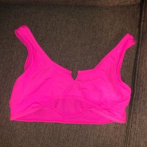 Shein Pink Bikini Top